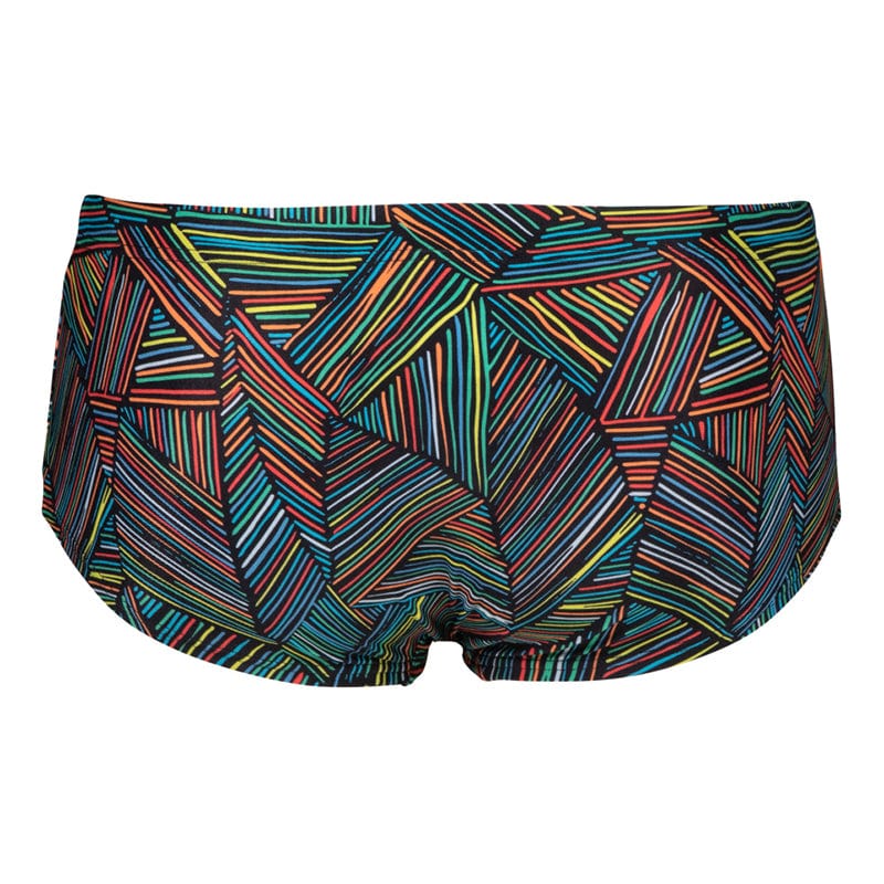 Arena - Overview Men’s Low-Waist Shorts - Black/Multi