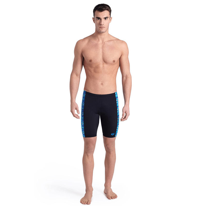 Arena - Pooltiles Men's Jammer - Black/Blue Multi