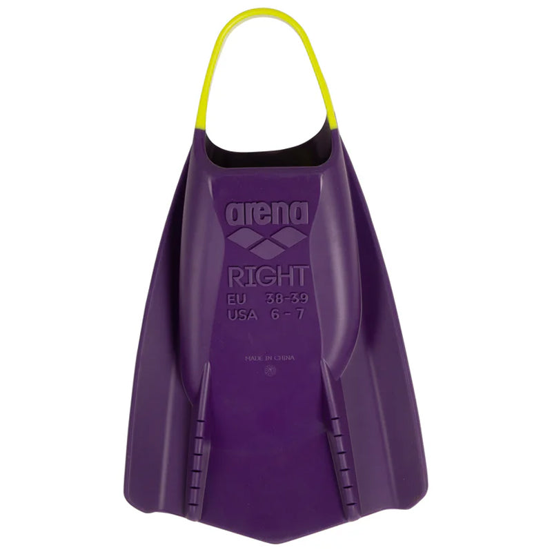 Arena - Powerfin Pro II - Plum/Lime