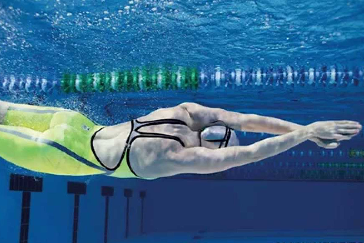 Arena - Powerskin Carbon Flex WCE Open Back Suit - Green/Grey