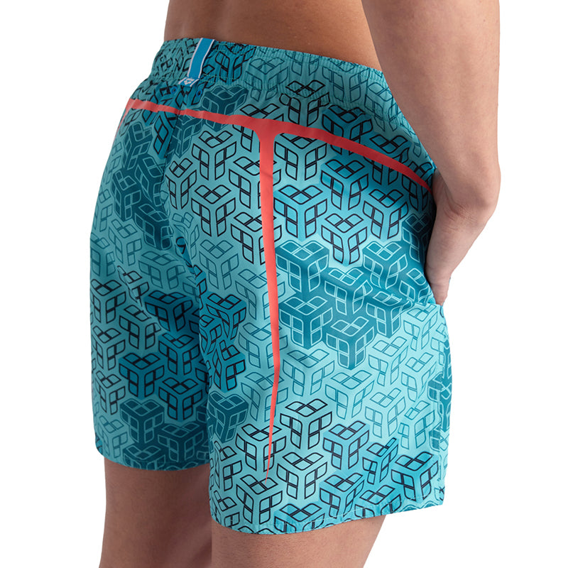 Arena - Camo Kikko Beach Boxer Allover - Water/Multi