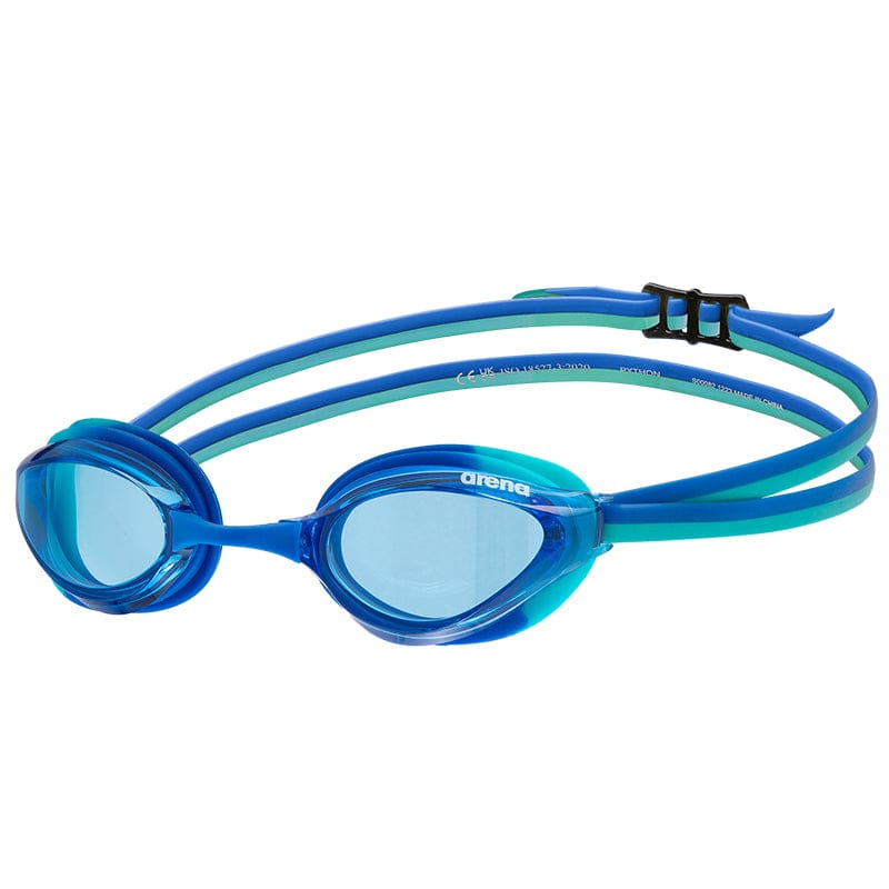 Arena - Python Junior Racing Goggle - Blue/Blue/Peacock