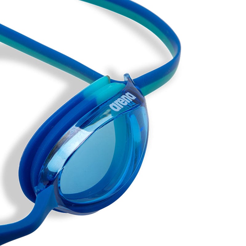 Arena - Python Junior Racing Goggle - Blue/Blue/Peacock