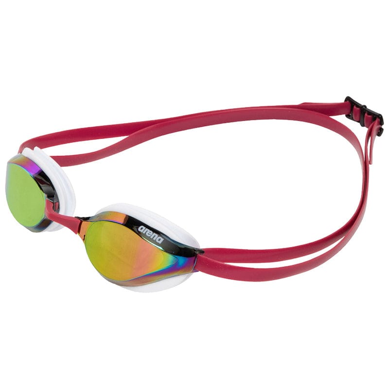 Arena - Python Mirror Goggles - Copper/White/Red