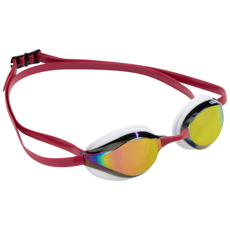 Arena - Python Mirror Goggles - Copper/White/Red