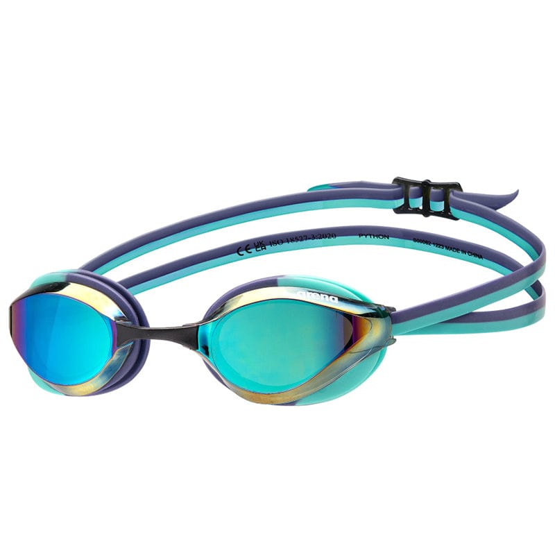 Arena - Python Mirror Goggles - Turquoise/Water