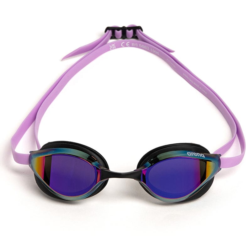 Arena - Python Mirror Goggles - Violet/Black/Violet
