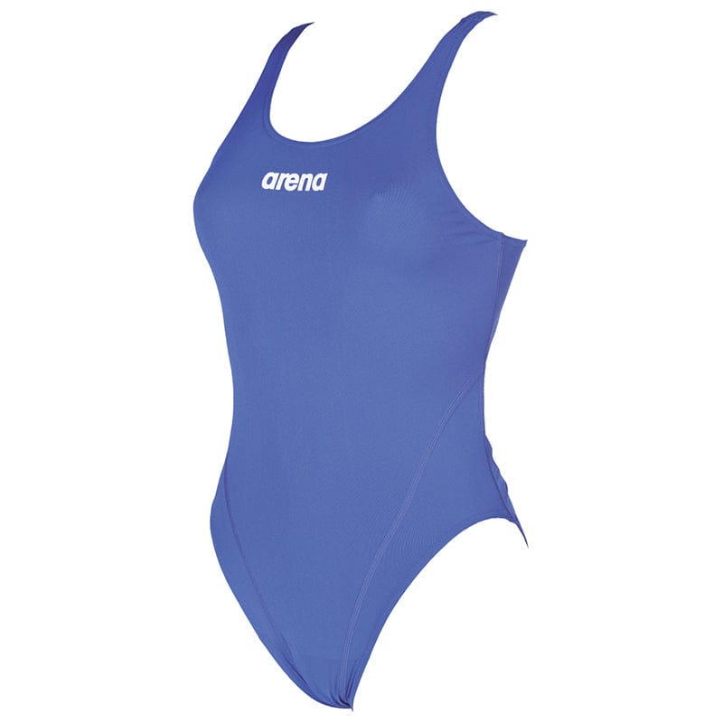 Arena - Solid Swim Tech Back Ladies Swimsuit - Royal/White