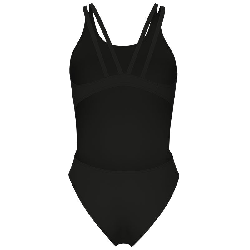 Arena - Solid Swim Tech Multi Back Ladies Swimsuit - Black-White