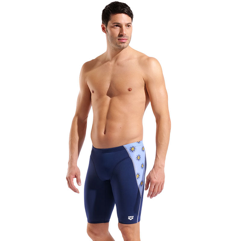 Arena - Sunset Rodeo Sunny Men's Training Jammer - Navy/Blue Multi