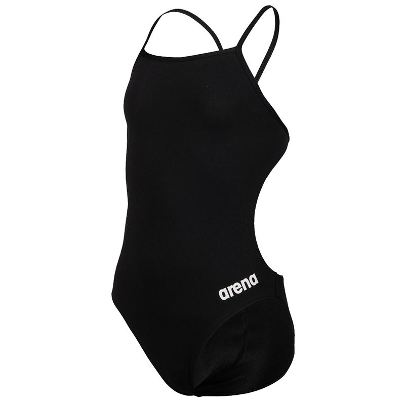 Arena - Team Challenge Back Girls’ Swimsuit - Black/White
