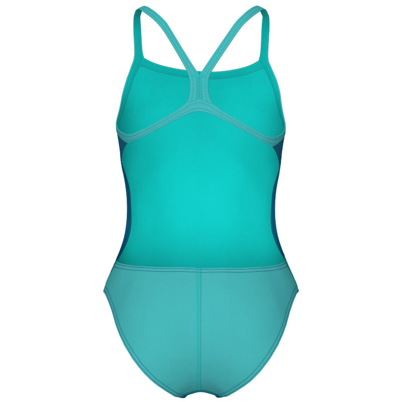 Arena - Team Challenge Back Girls’ Swimsuit - Blue Cosmo/Water