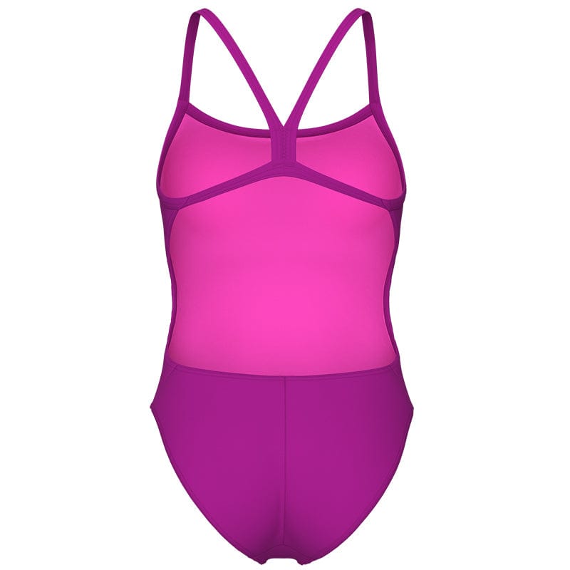 Arena - Team Challenge Back Ladies Swimsuit - Fuchsia/Green