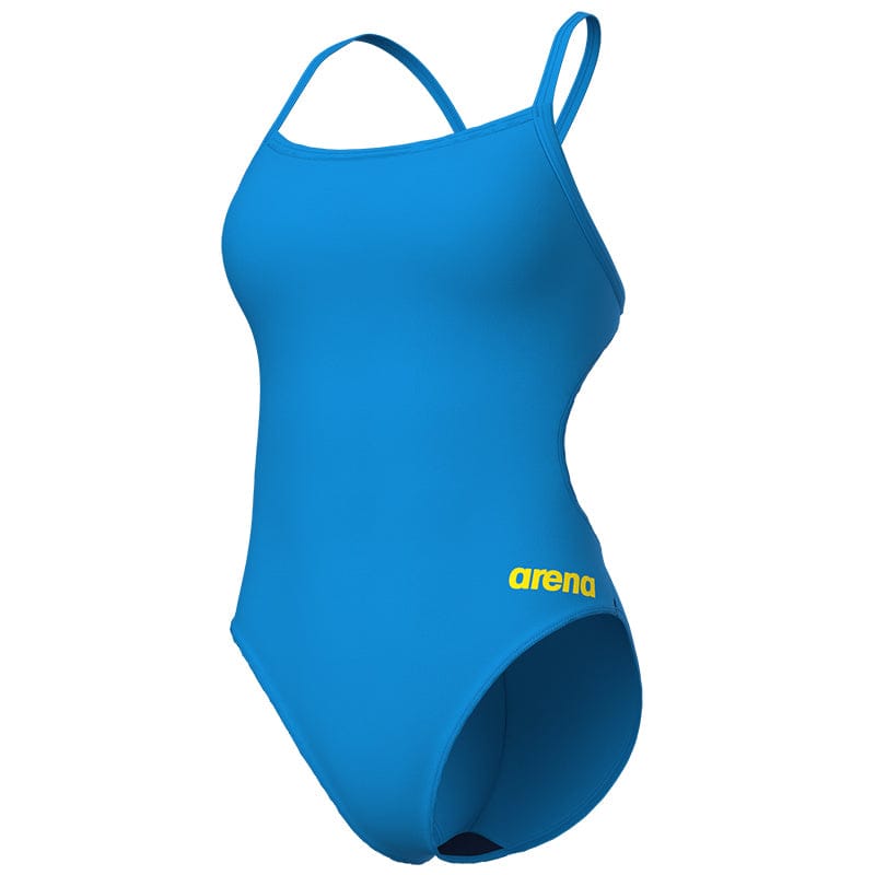 Arena - Team Challenge Back Ladies Swimsuit - Turquoise/Yellow