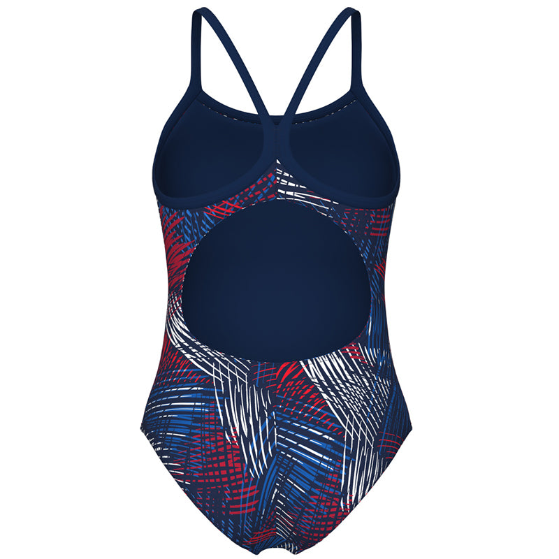 Arena - Team Energy Lightdrop Back Ladies Swimsuit - Navy/Red