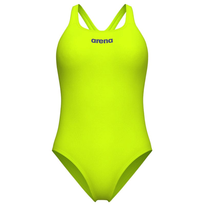 Arena - Team Solid Pro Back Ladies Swimsuit - Lime/Dusk