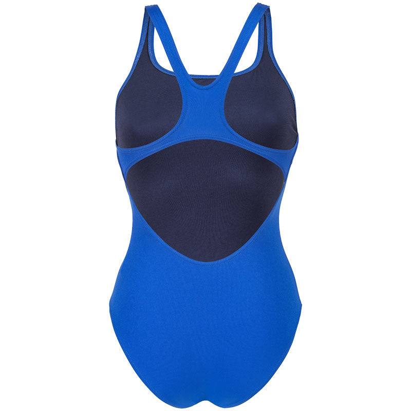 Arena - Team Solid Pro Back Ladies Swimsuit - Neon Blue/Orange