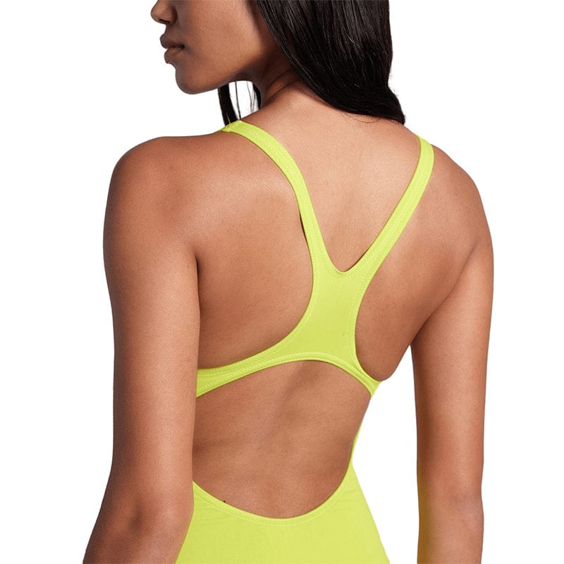 Arena - Team Solid Pro Back Ladies Swimsuit - Soft Green
