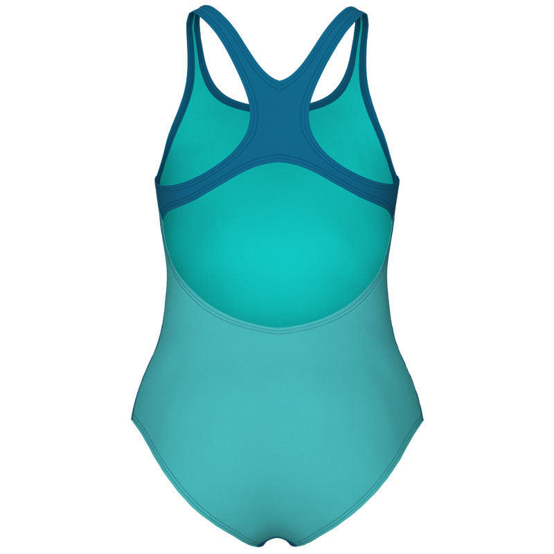 Arena - Team Swim Pro Back Girls’ Swimsuit - Blue Cosmo/Water