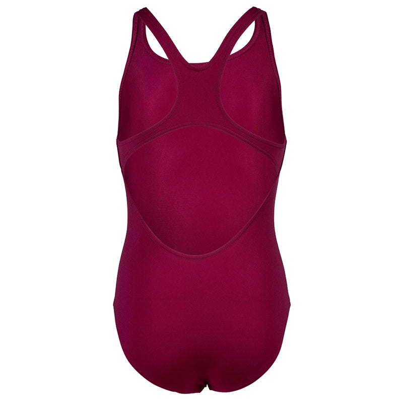 Arena - Team Swim Pro Back Girls’ Swimsuit - Red Fandango-White