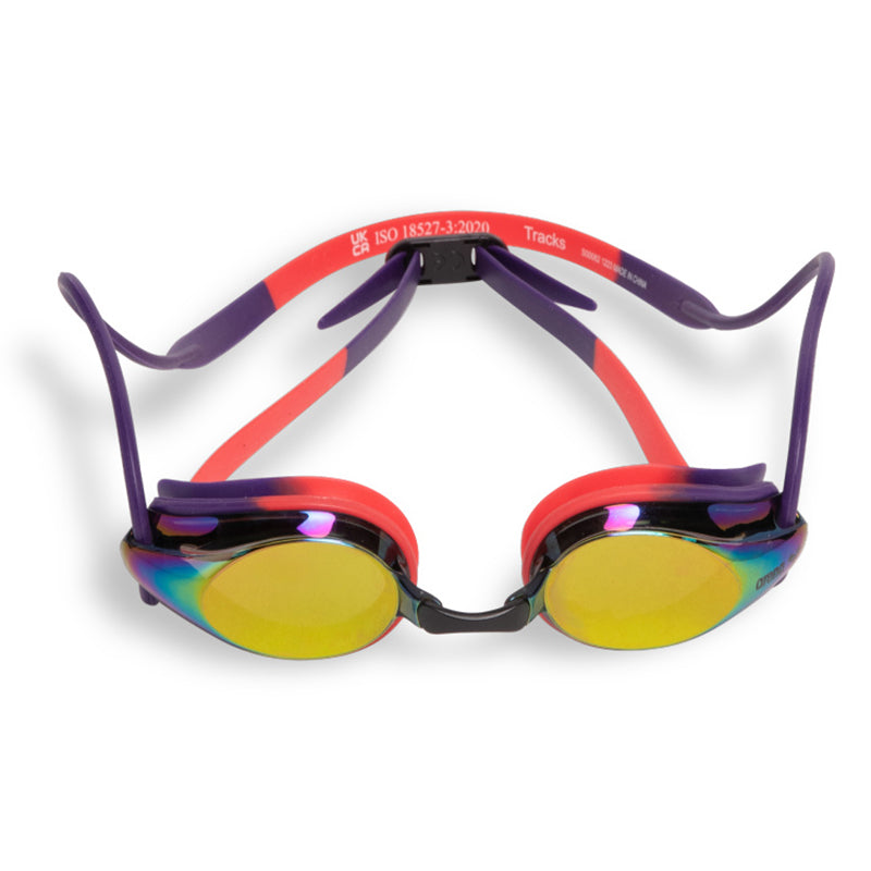 Arena - Tracks Mirror Goggles - Copper/Plum/Coral
