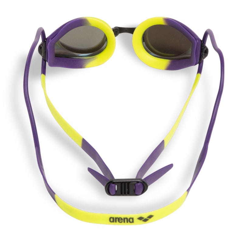 Arena - Tracks Mirror Goggles - Violet/Plum/Lime