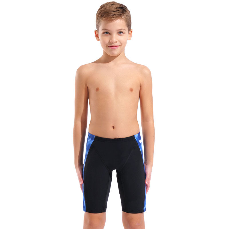 Arena - Wave Boy's Swim Jammer - Black/Team Royal