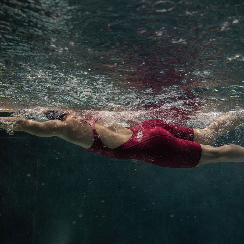 Arena - Women’s Powerskin ST Next Open Back - Deep Red