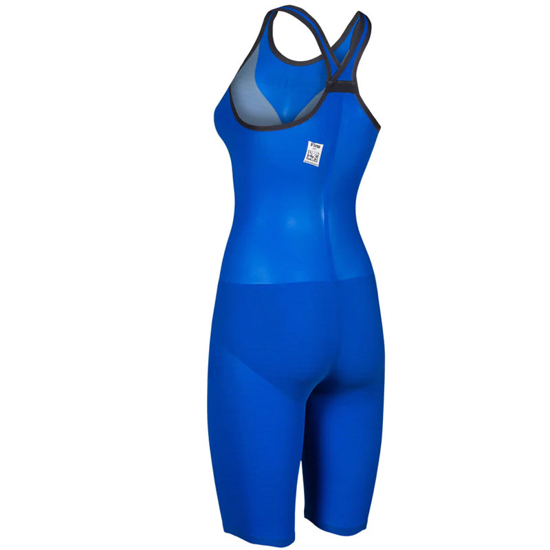 Arena - Women's Powerskin Carbon-AIR² Closed Back - Blue/Grey/Yellow