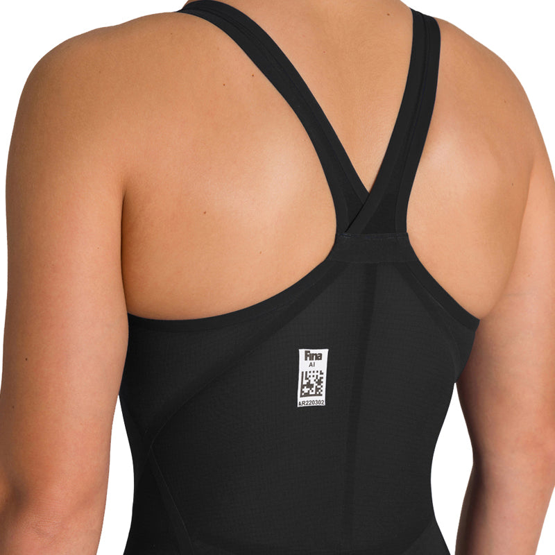 Arena - Women's Powerskin Carbon-Glide Closed Back Tech Suit - Black/Gold