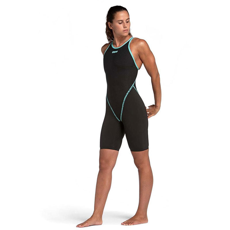 Arena - Women's Powerskin Primo Open Back – Black/Teal