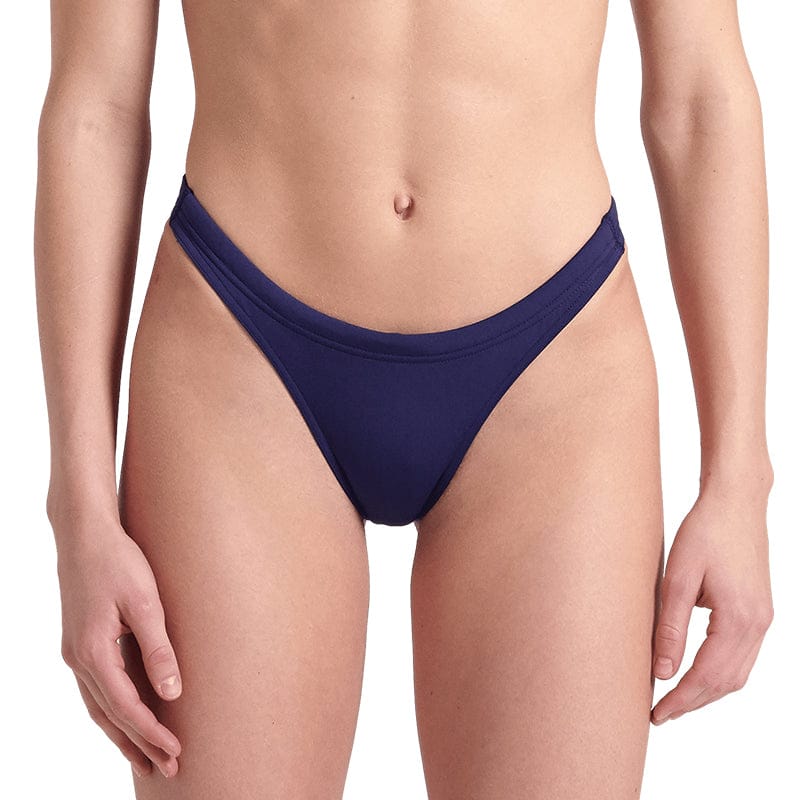 Arena - Women's Solid Team Bikini Bottom - Navy/White