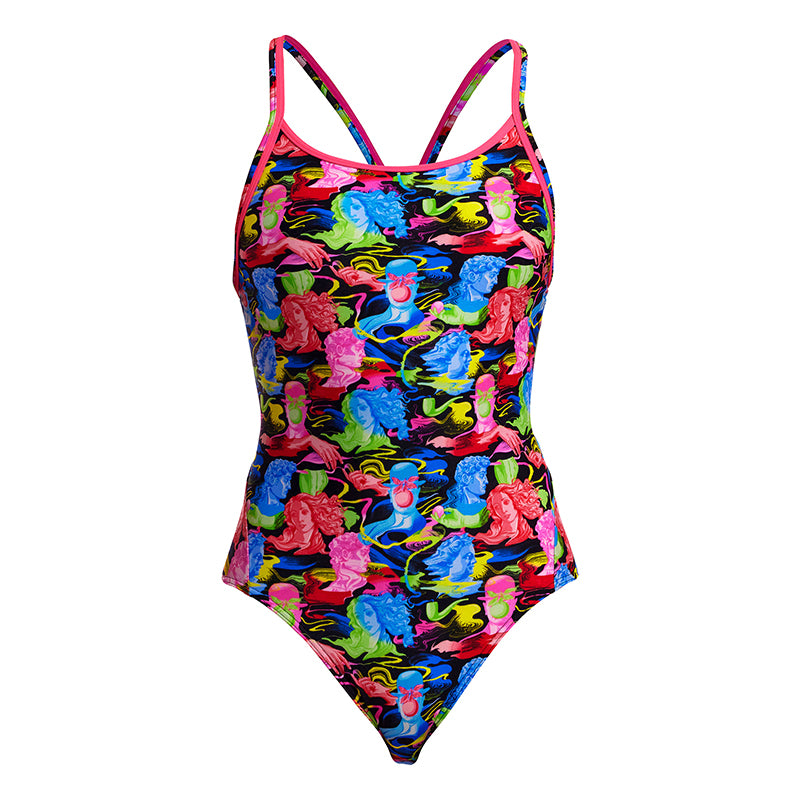 Funkita - Art Snob - Ladies Eco Diamond Back One Piece
