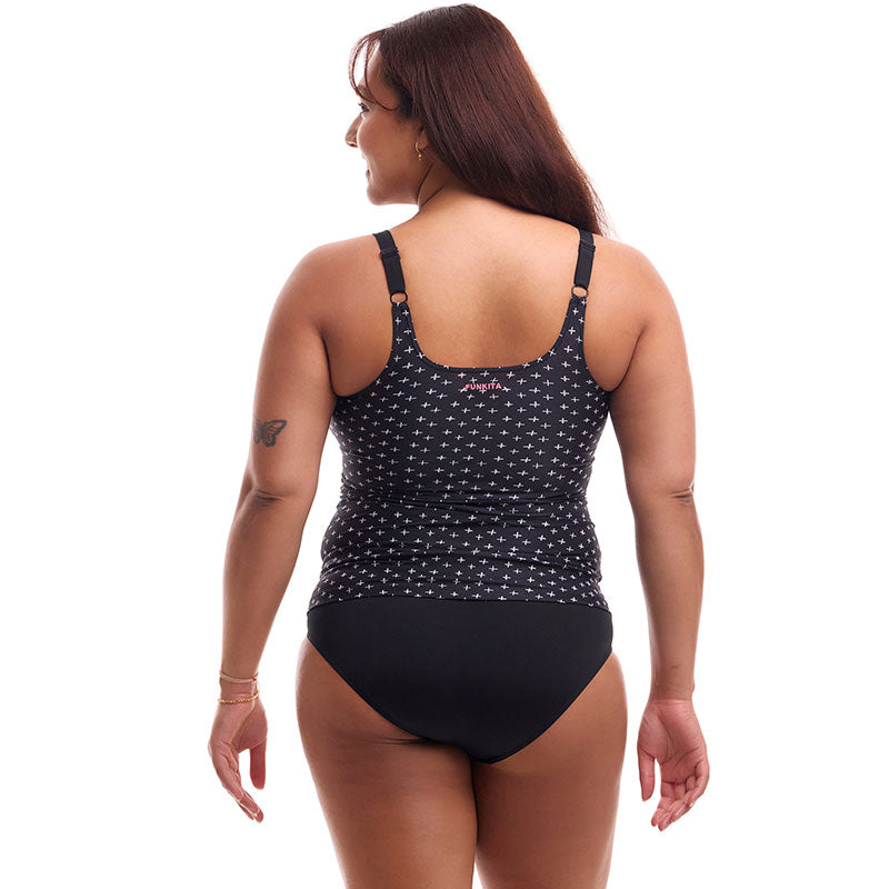 Funkita - Be Positive - Ladies Scoop Neck Tankini Top
