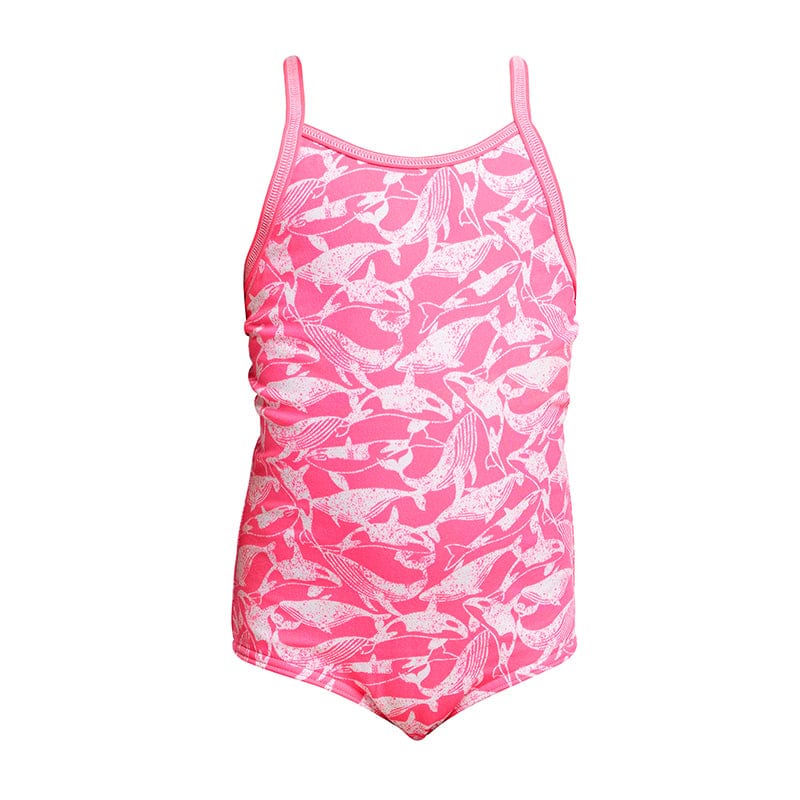 Funkita - Beached Bae - Toddler Girls Printed One Piece