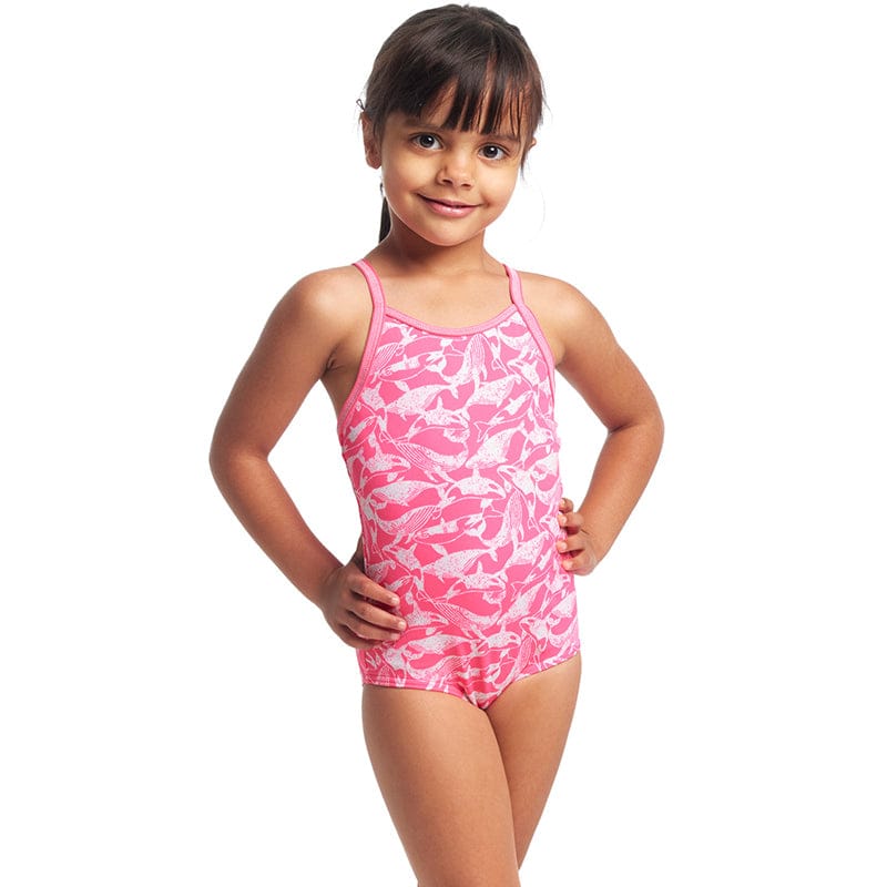 Funkita - Beached Bae - Toddler Girls Printed One Piece