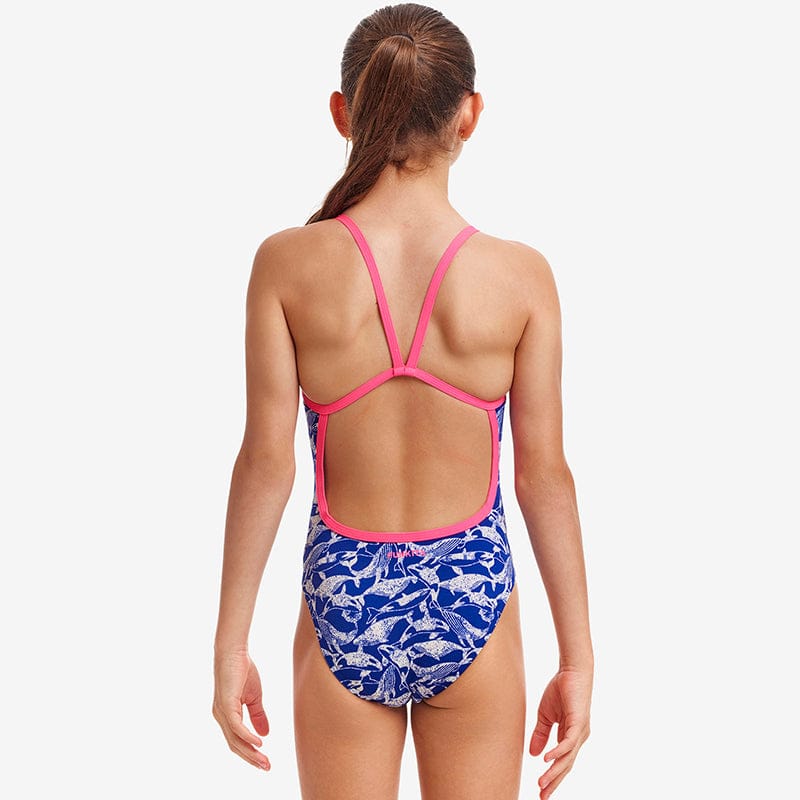 Funkita - Beached Bro - Girls Single Strap One Piece
