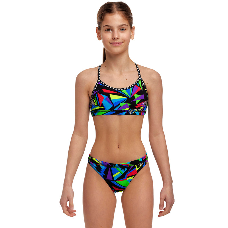 Funkita - Beat It - Girls Racerback Two Piece