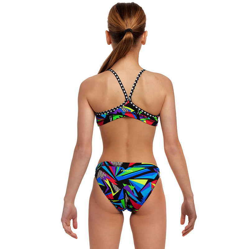 Funkita - Beat It - Girls Racerback Two Piece