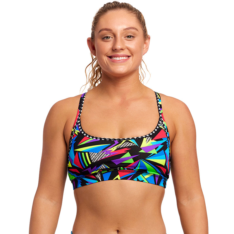 Funkita Beat It Ladies Sports Top – Aqua Swim Supplies