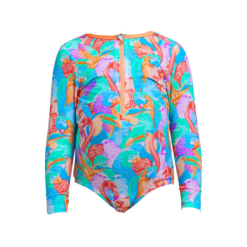Funkita - Birdsville - Toddler Girls Sun Cover One Piece