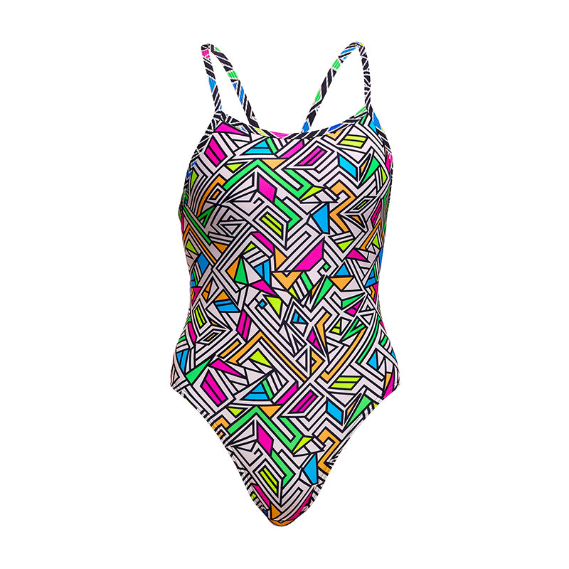 Funkita - Bitsy Boss - Girls Eco Single Strap One Piece