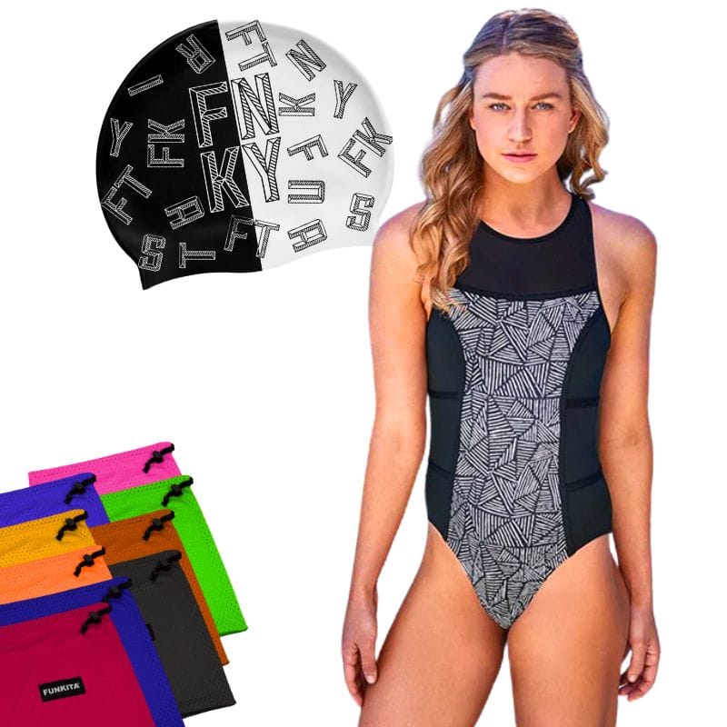 Funkita - Black Widow Hi Flyer & FNKY Cap With Free Mesh Bag