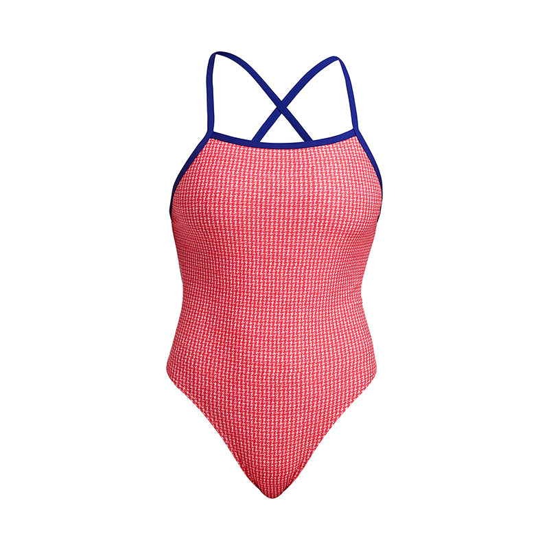 Funkita - Blood Hound - Ladies Tie Me Tight One Piece