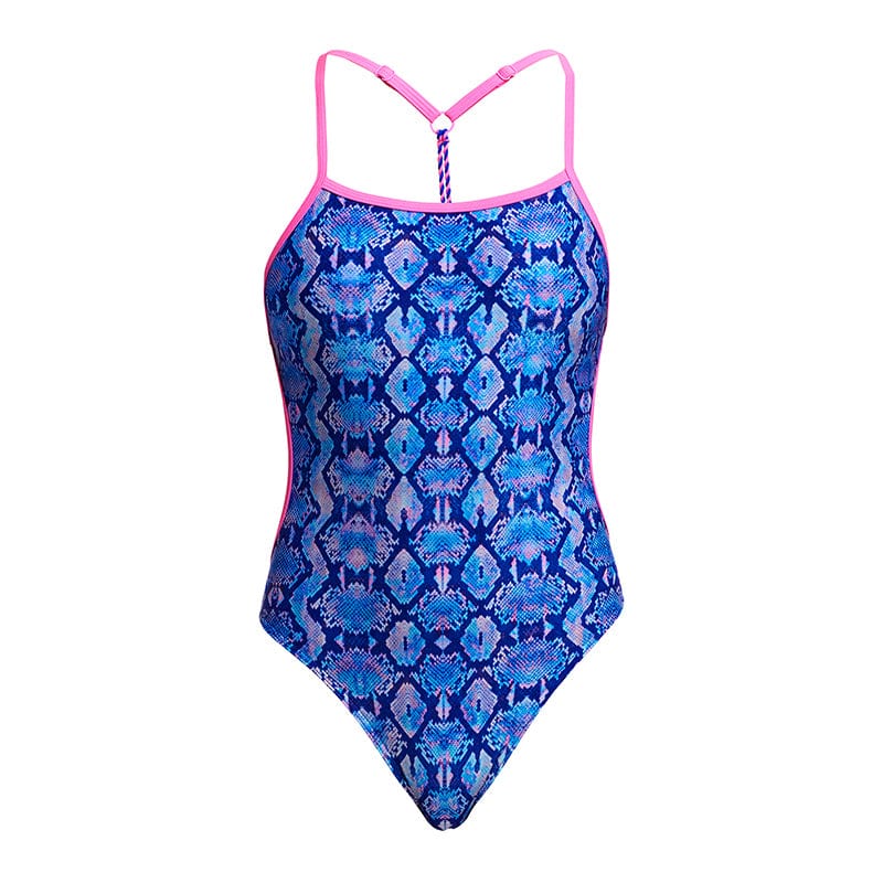 Funkita - Blue Viper - Ladies Eco Twisted One Piece