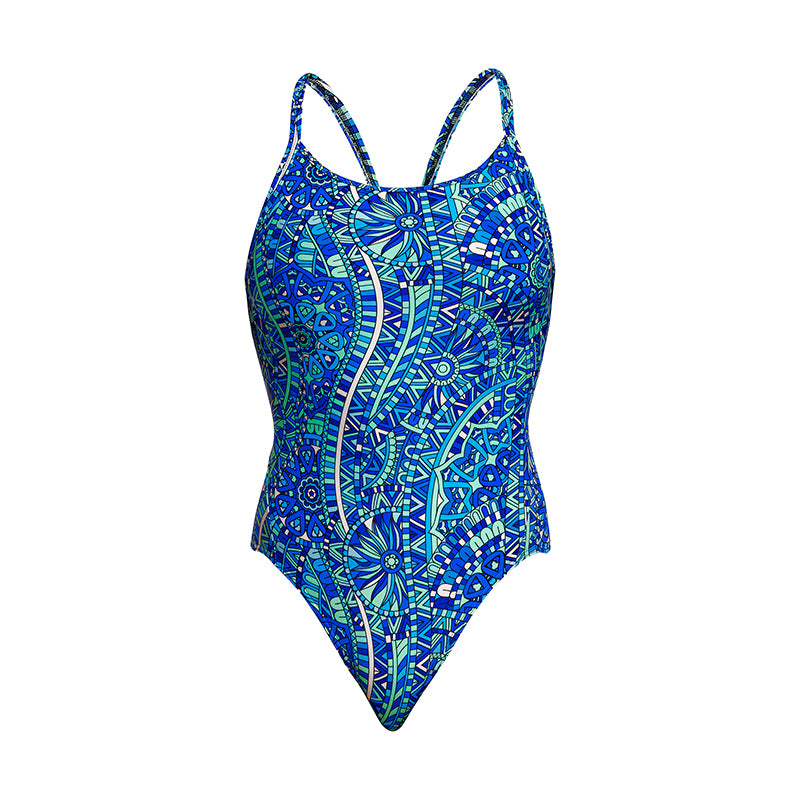 Funkita - Blues Festival - Ladies Diamond Back One Piece