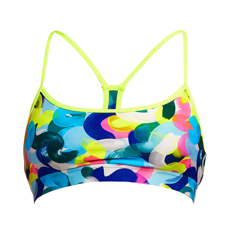 Funkita - Brush It Off - Ladies Swim Crop Top
