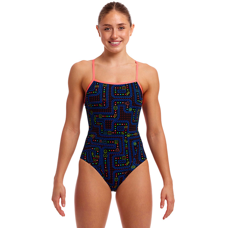 Funkita - Chomp Chomp - Ladies Eco Single Strap One Piece