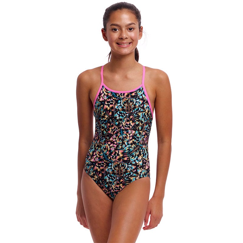 Funkita - Copper Cluster - Girls Eco Diamond Back One Piece