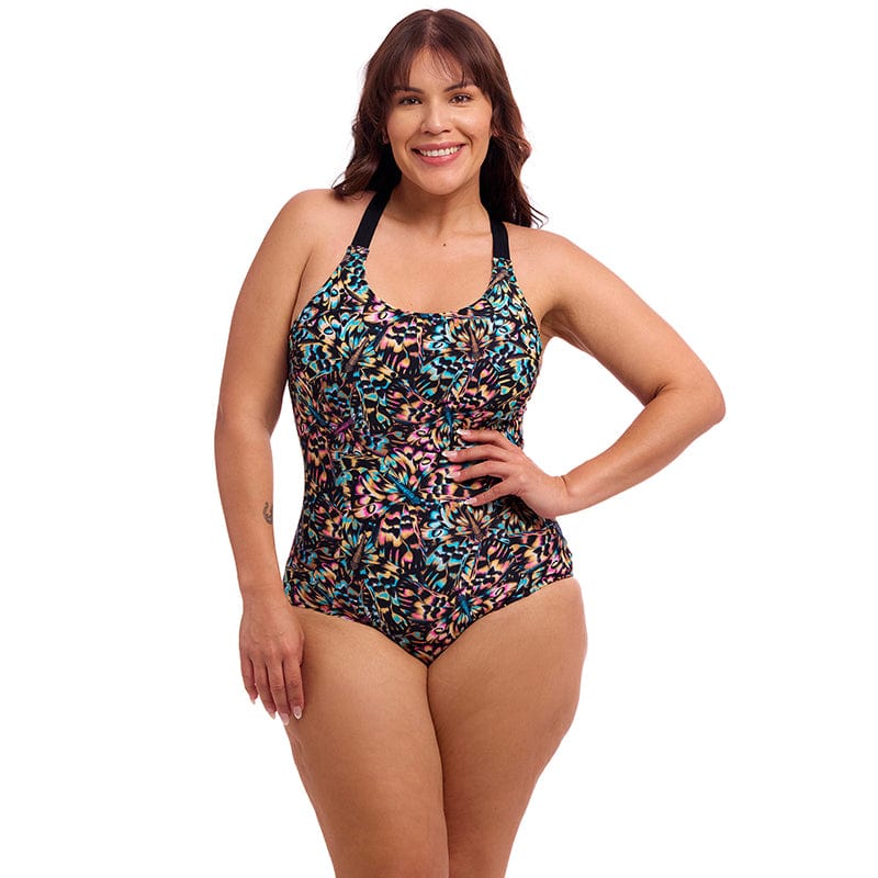 Funkita - Copper Cluster - Ladies Brace Me Back One Piece